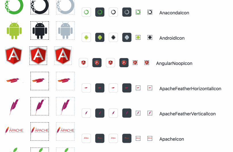 Datalayer Icons